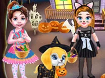 Baby Taylor Halloween Fun - Makeup  & Dressup